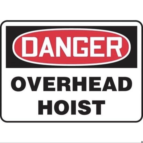 Accuform SAFETY SIGN 10 X 14 PLASTIC UNIT OF MCRT003VP MCRT003VP - main